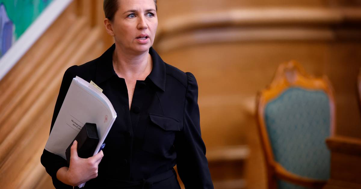 Der Ramte Du Bunden Mette Frederiksen Jyllands Posten