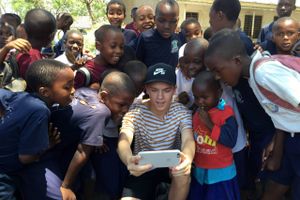 Youtuberen Rasmus Brohave, som følges af over 220.000 mennesker på YouTube og 272.000 på Instagram, er også UNICEF ambassadør. Arkivfoto 