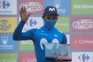 Miguel Ángel López forlod Vueltaen som løbets treer. Ifølge hans svigerfar grundet et skænderi med holdet.