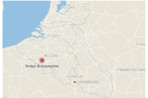Mange kvæstede ved påkørsel i Belgien. Anholdte er ikke kendte af politiet. Test er foretaget for spritkørsel.