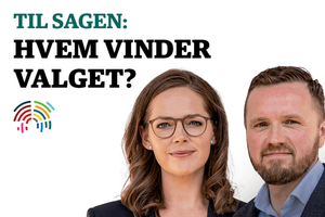 Nedenfor kan du lytte til første episode af Jyllands-Postens nye podcast, "Til sagen: Hvem vinder valget?"