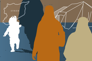 Tre kvinder er blevet tiltalt for at fremme terror ved at rejse til Syrien og blive husmødre og hustruer til personer aktive i IS, oplyser anklagemyndigheden.