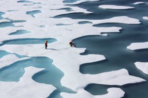 Arktis varmes op fire gange så hurtigt som resten af kloden. Det viser et nyt studie fra Norge og Finland.