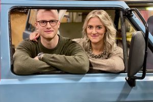 Annika Birch og Gustav Holberg udlever autocamper-drømmen med en over 30 år gammel VW, de selv har renoveret.