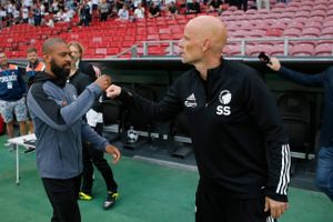 AGF-træner David Nielsen har fået succes med sine spillere, mens FCK-manager Ståle Solbakken blev fyret efter en skuffende indledning på sæsonen. Foto: Jens Dresling