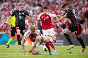 Det danske herrelandshold tog imod Kroatien i Nations League. Følg kampen her via liveblog.
