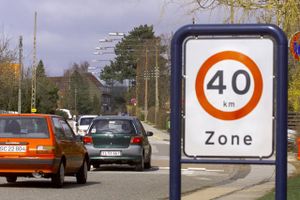 15 udvalgte steder i Aarhus bliver der indført en hastighedsbegrænsning på 40 km/t.