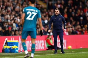 Nathan Jones blev ansat som manager for Southampton i november. Nu er han blevet fyret.