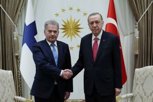 Tyrkiets præsident, Recep Tayyip Erdogan, giver grønt lys til at få Finland med i Nato.