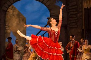J’aime Crandall er Den Kgl. Ballets stærkeste danser. Her som Kitri i ”Don Quixote”. Foto: Costin Radu 