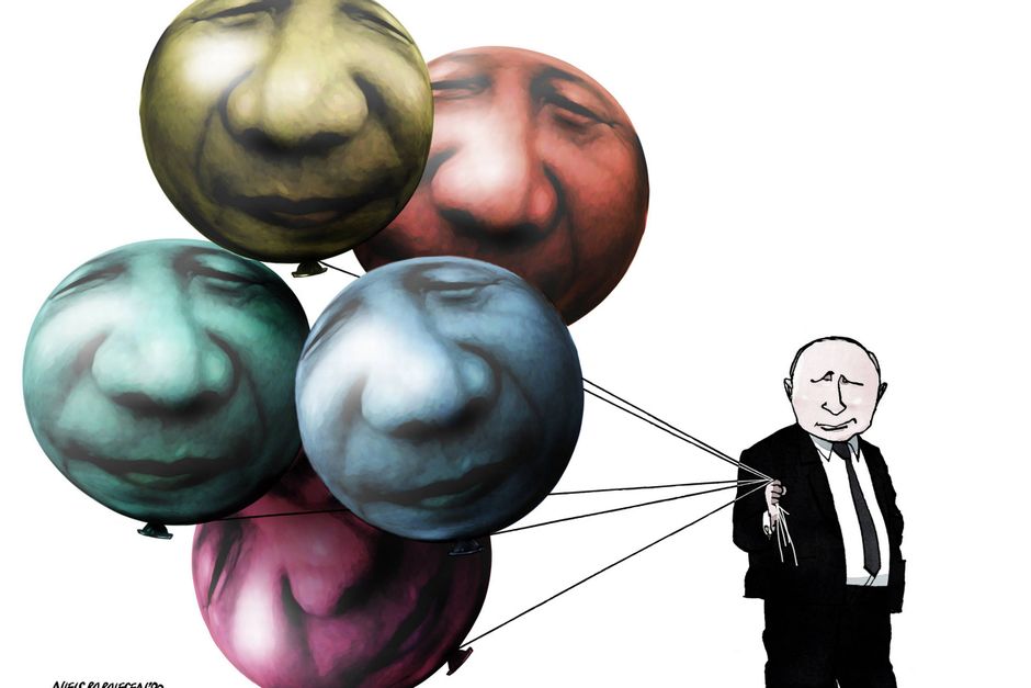 Eksperter vurderer, at ballonkrisen mellem USA og Kina kan være til fordel for Putin.  