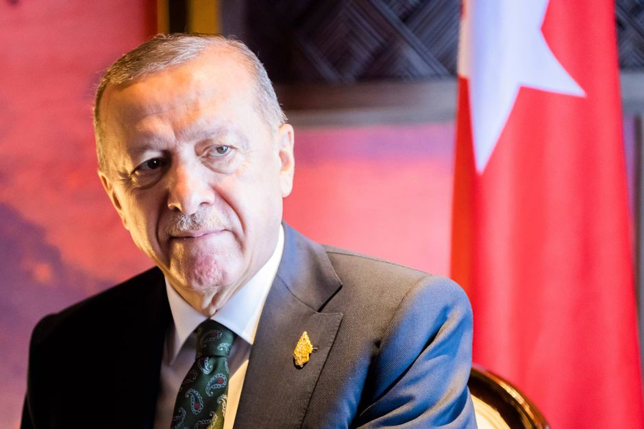 Tyrkiets præsident, Recep Tayyip Erdogan, en ofte genstridig, men en politisk gigant med stor indflydelse. Det er senest Nato og Sverige blevet mindet om.