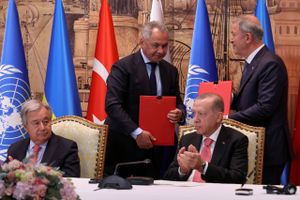 Ukraine og Rusland aftaler med Tyrkiet og FN at åbne for hvede-eksport.