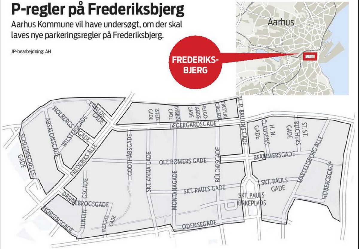 Ubudne biler skal væk Frederiksbjerg