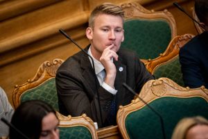 DF's Peter Kofod er et af de EU-medlemmer, der gladeligt har vekslet sit mandat i Bruxelles med et i Folketinget, skriver Emil Nygaard Pedersen. Arkivfoto: Ida Marie Odgaard 