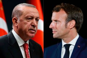 Erdogan opfordrer Europa til at stoppe den "hadkampagne", som han mener Frankrig har indledt mod muslimer.
