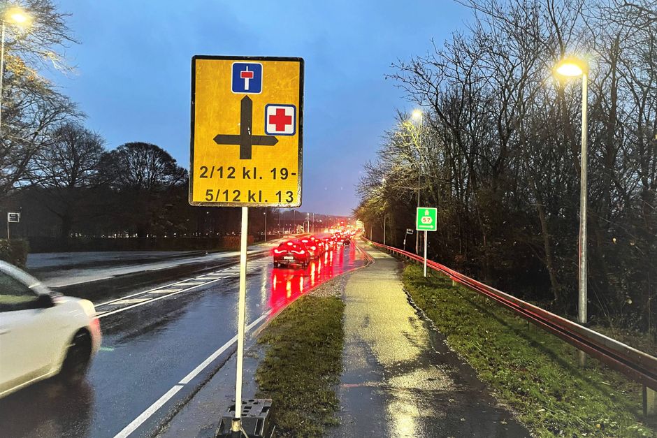 Fra fredag aften til mandag eftermiddag er indfaldsvej til Horsens spærret for motortrafik. 