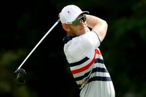 Joachim B. Hansen havde en mindre god dag i golfturneringen ved OL og falder tilbage i den samlede stilling. 