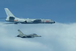 Højeste antal H-6-bombefly er registreret i luftforsvarszone, siden Taiwan begyndte på offentlige opgørelser.