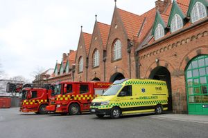 Ambulancen flytter ind på brandstationen ved Ny Munkegade. Foto: Region Midtjylland