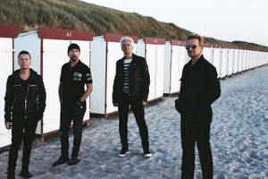 U2 – Larry Mullen Jr. (tv.), The Edge, Adam Clayton og Bono. Foto: Anton Corbijn