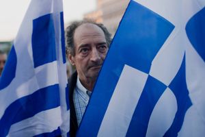 Uden indgreb vil Grækenlands offentlig gæld vokse eksplosivt frem mod 2060. Foto: AP/Petros Giannakouris