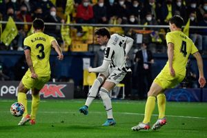 Det var et historisk mål, som Dusan Vlahovic scorede for Juventus i sin første kamp i Champions League.