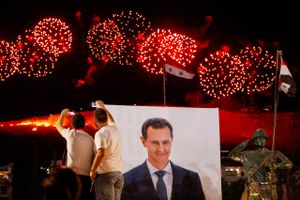 Bashar al-Assad er genvalgt til sin fjerde syvårige periode som præsident i det krigshærgede Syrien.