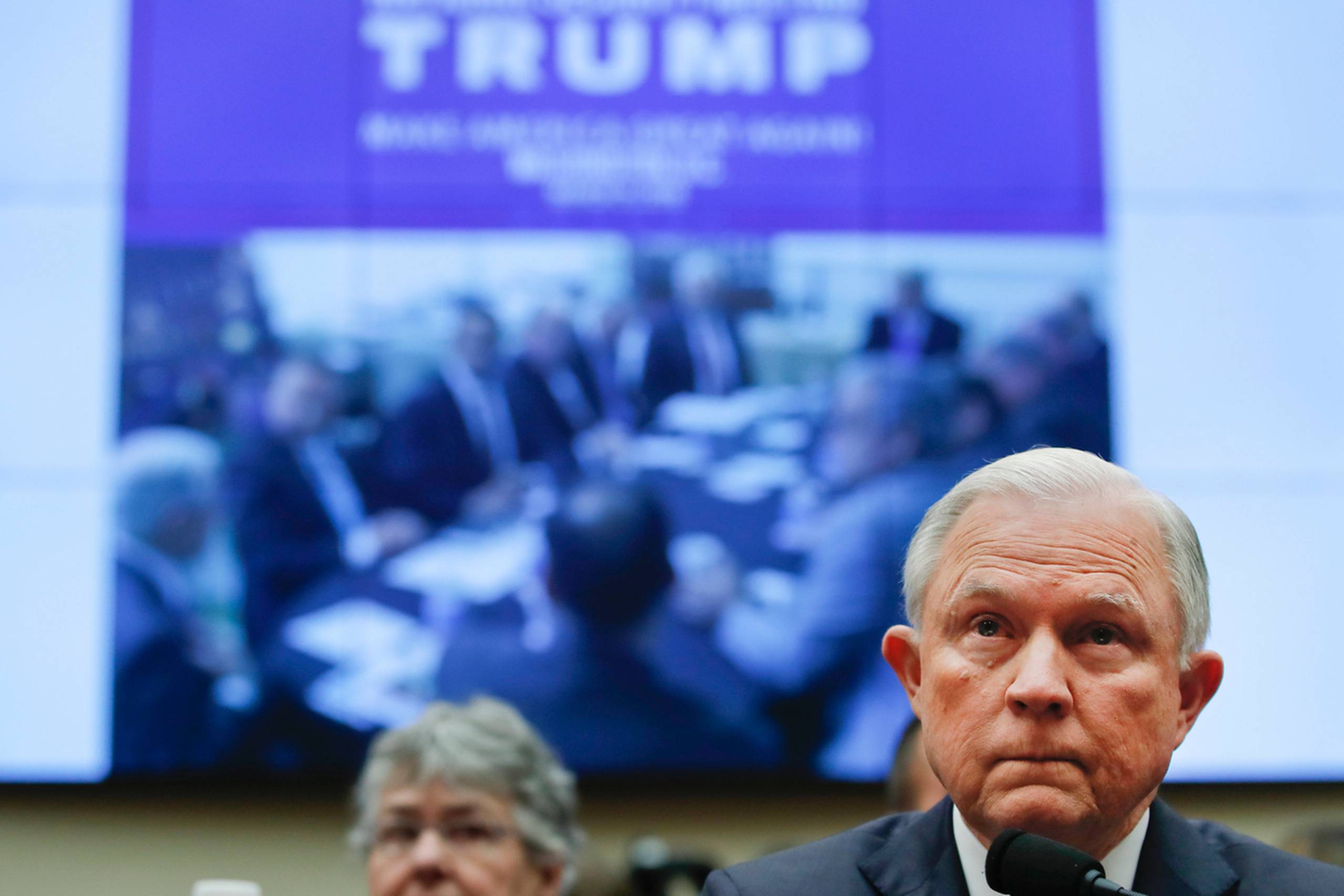 USA's justitsminister Sessions er igen i skudlinjen for præsident Donald Trumps vrede. Foto: AP/Carolyn Kaster