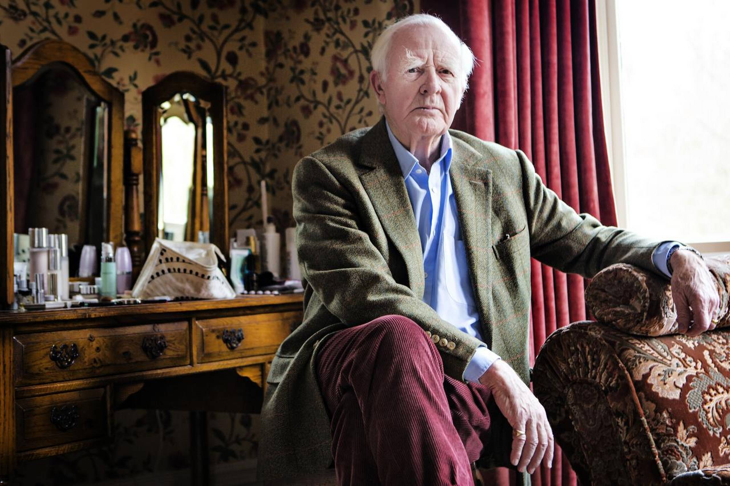 David John Moore Cornwell – bedre kendt som John le Carré – er en stor forfatter med en interessant livshistorie. Men dette er ikke kilden til den. Foto: Stine Bidstrup