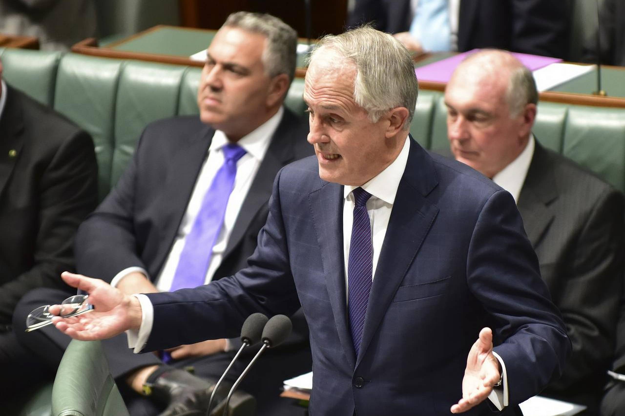 Australiens premierminister, Malcolm Turnbull, har mistet sit flertal, efter at endnu et medlem af hans parti har måttet trække sig på grund af dobbelt statsborgerskab. Foto: Rob Griffith/AP