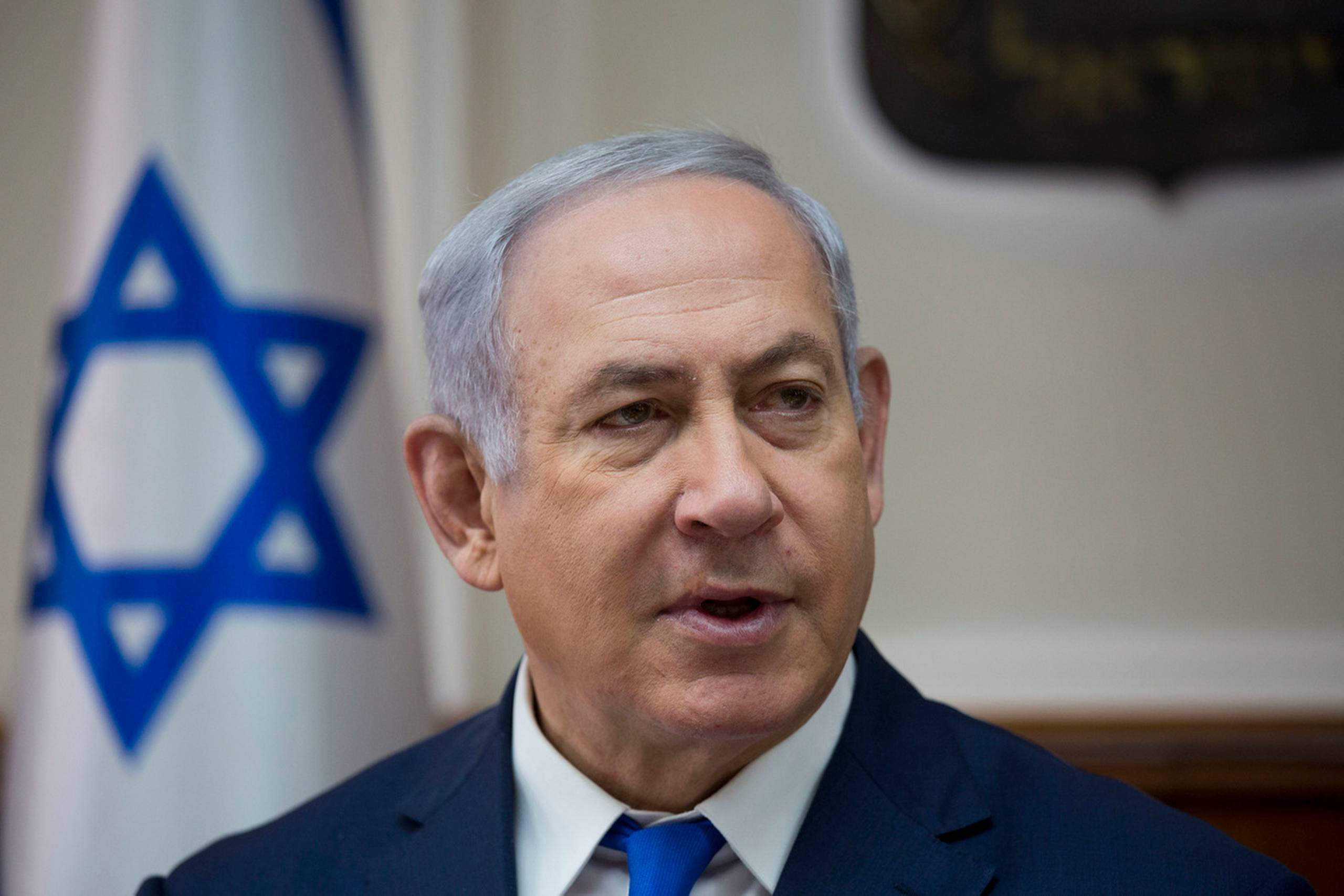 Det er kun begyndelsen, sagde Israels premierminister, Benjamin Netanyahu, mandag om Guatemalas beslutning om at følge i USA's fodspor og flytte sin ambassade til Jerusalem. Foto: Ariel Schalit/AP