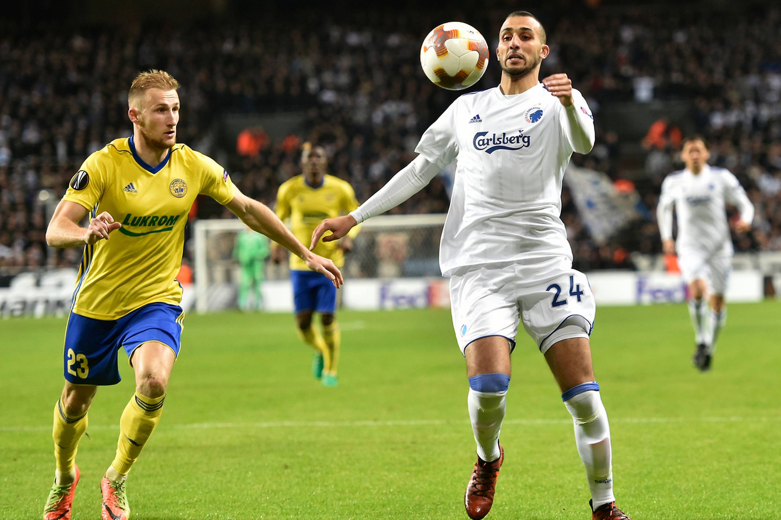 Youssef Toutouh har lavet aftale med AGF. Foto: /ritzau/Lars Poulsen