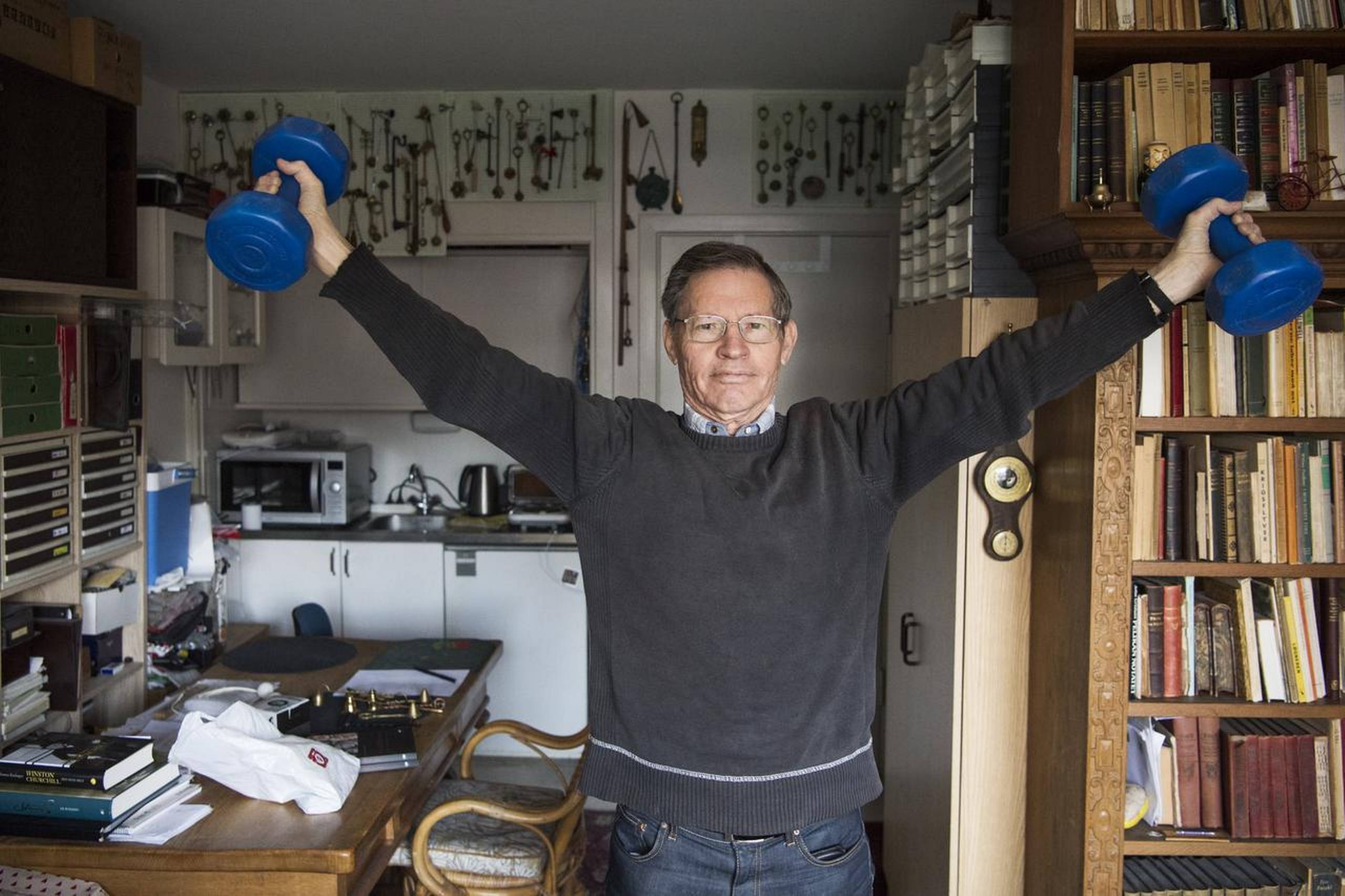 Erik Hagemann er 78 år og bor på Frederiksberg i København. Han har haft diabetes i 75 år - uden de store komplikationer.