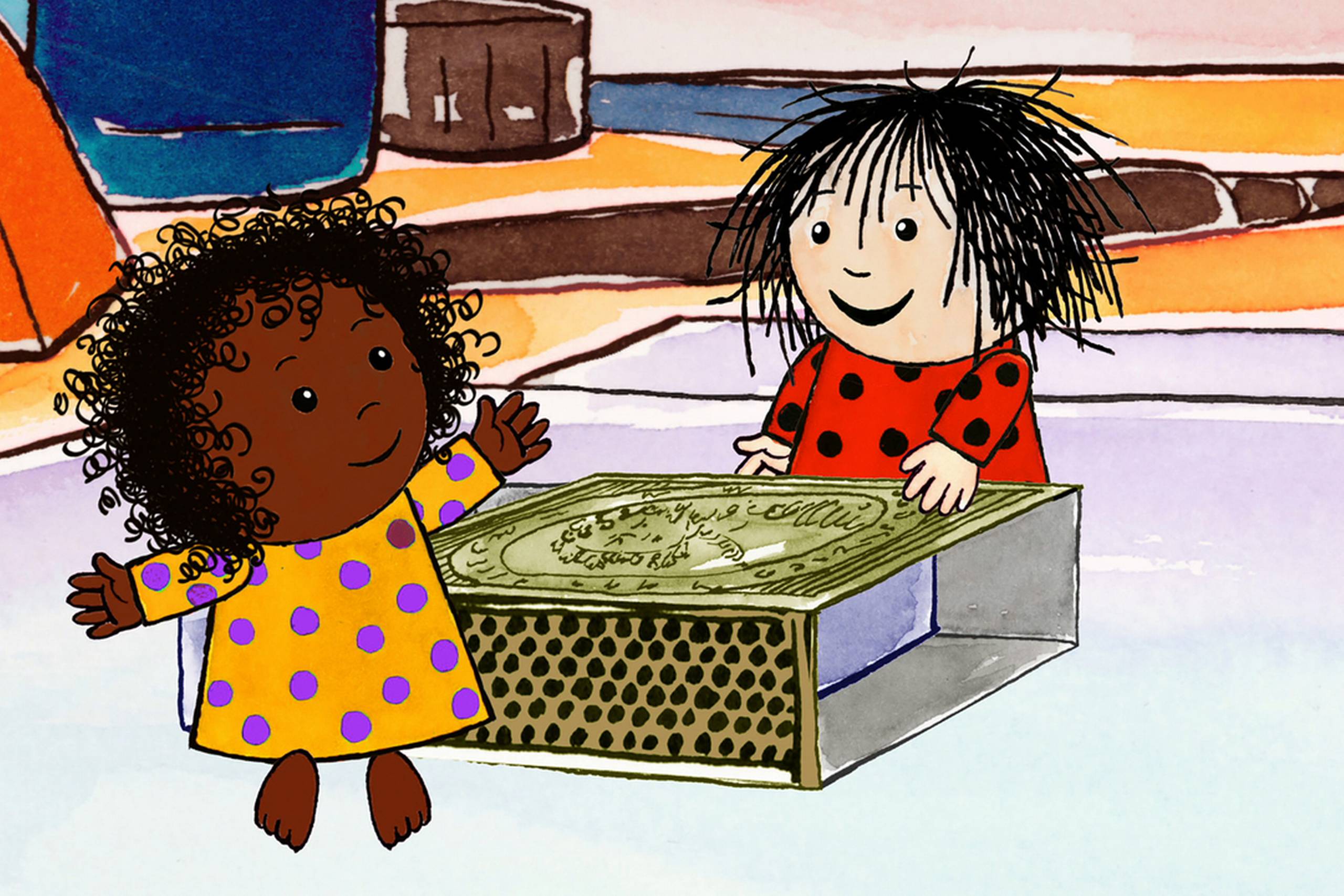 "Cirkeline, Coco og det vilde næsehorn" kan ses i danske biografer fra 1. marts. Foto: Dansk Tegnefilm