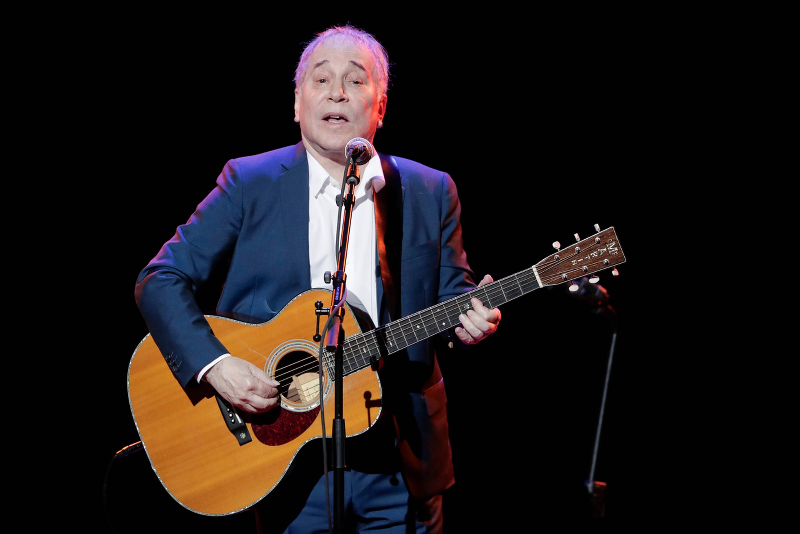 Den verdensberømte musiker Paul Simon går muligvis snart på pension. Han har annonceret en "afskedsoptræden" i London. Arkivfoto: Julie Jacobson