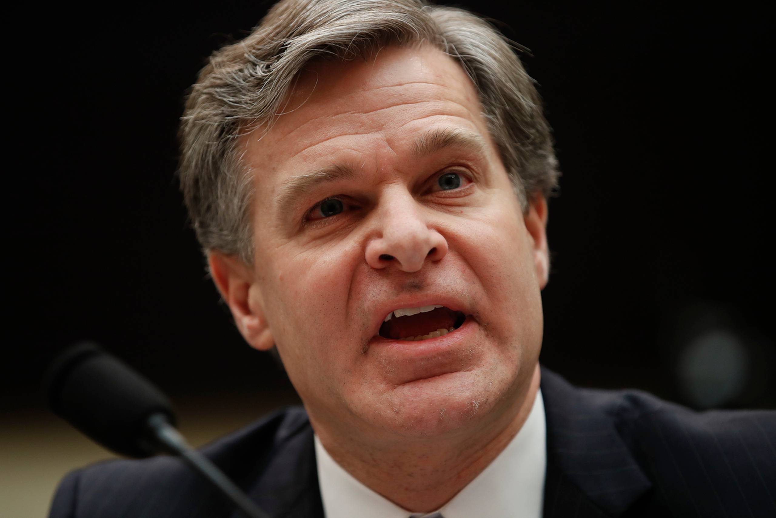 FBI's direktør Christopher Wray. Foto: AP/Carolyn Kaster