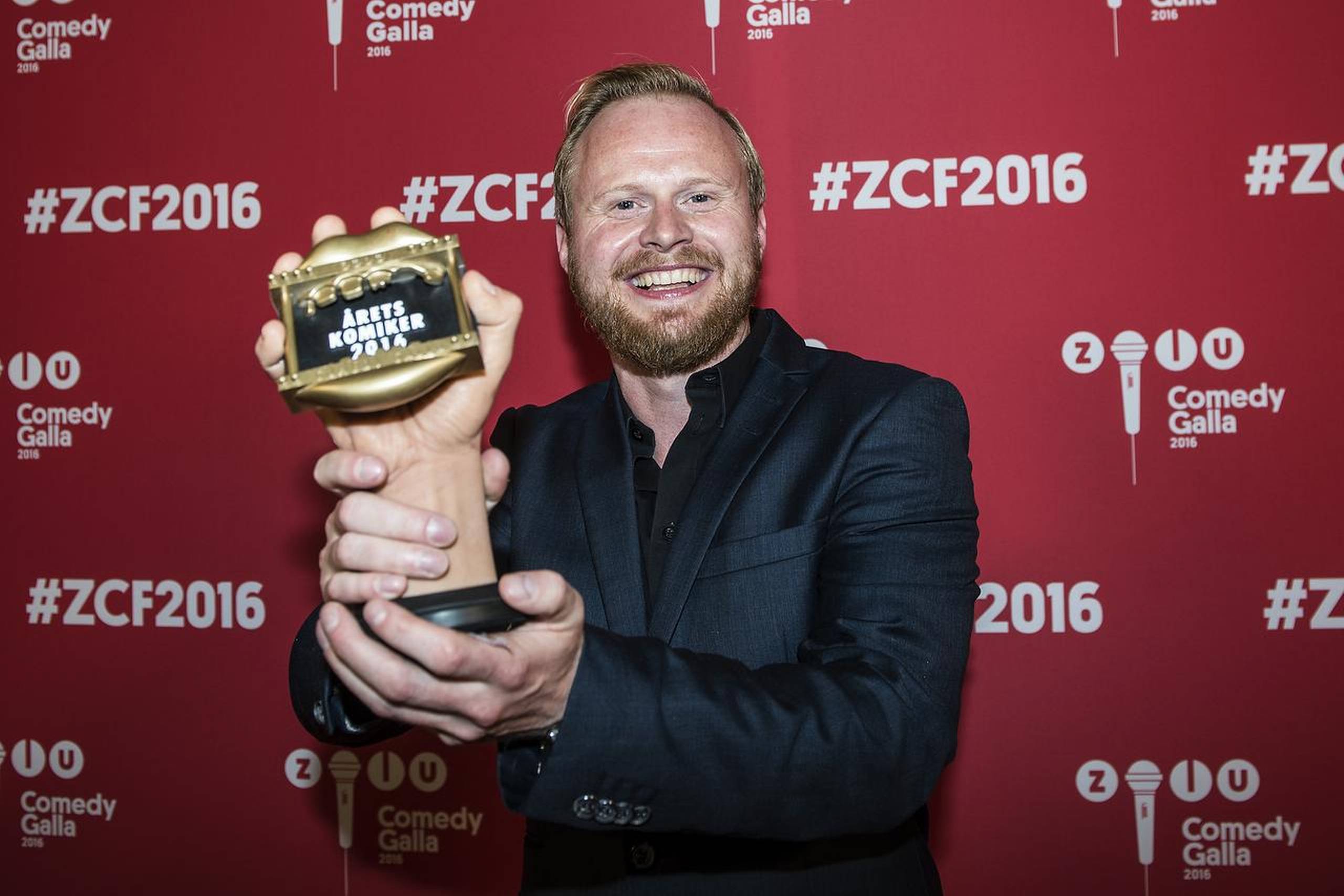 Jonatan Spang blev kåret til Årets Komiker 2016 ved Zulu Comedy Awards. Han har ud over sin standup-komik medvirket i flere film og er for tiden aktuel med nyhedssatireprogrammet ”Tæt på sandheden”. Arkivfoto: Mogens Flindt