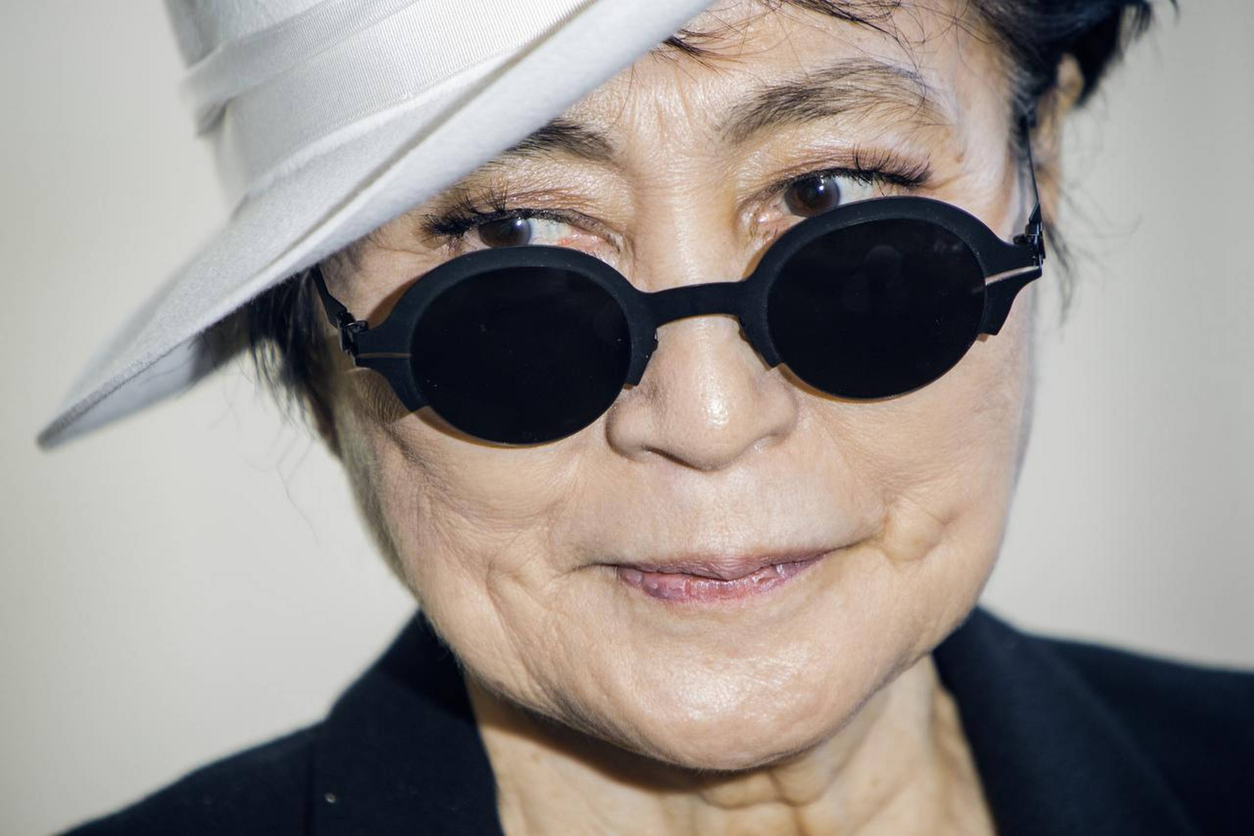 Multikunstneren Yoko Ono er i de seneste år blevet anerkendt for at have været med til at skrive megahittet ”Imagine” sammen med sin afdøde mand, John Lennon. ArkivFoto: Nikolai Linares/Scanpix