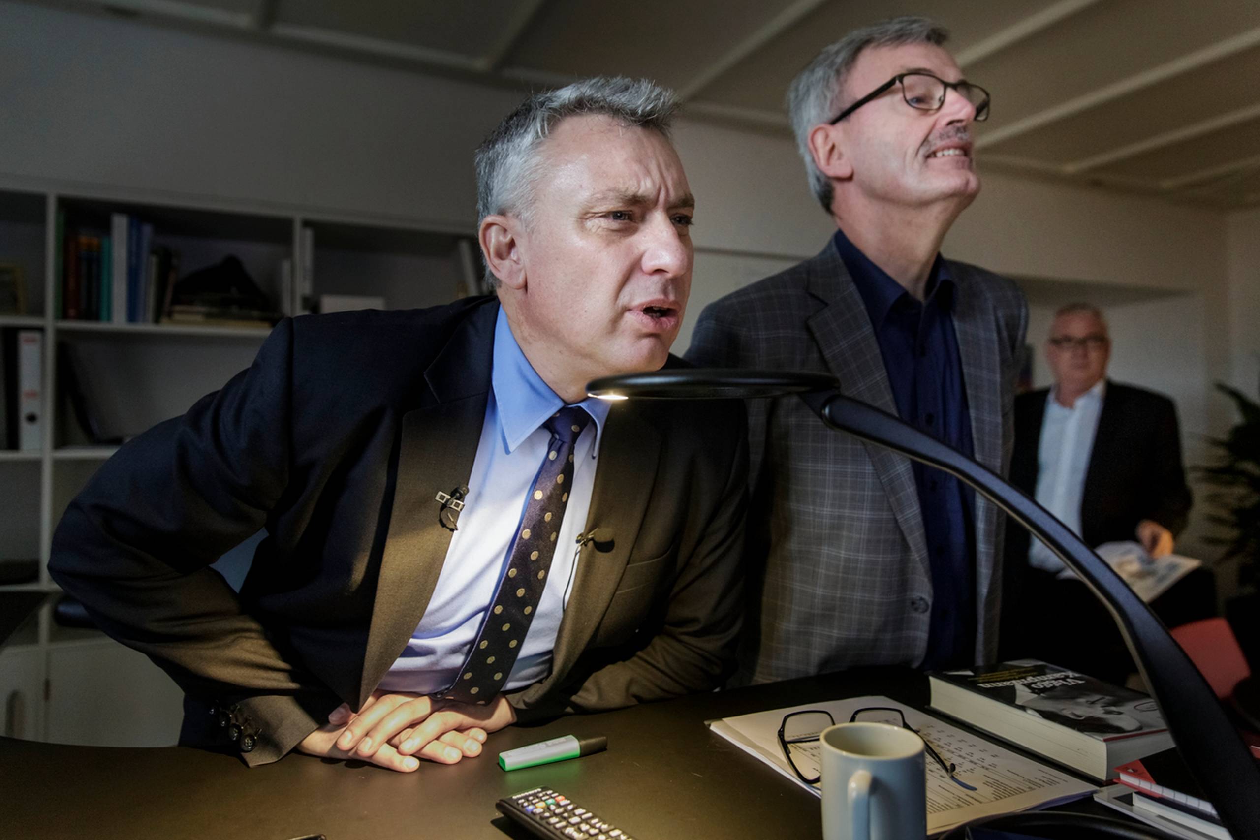 Holger Schou Rasmussen (t.v.). Foto: Mads Nissen
