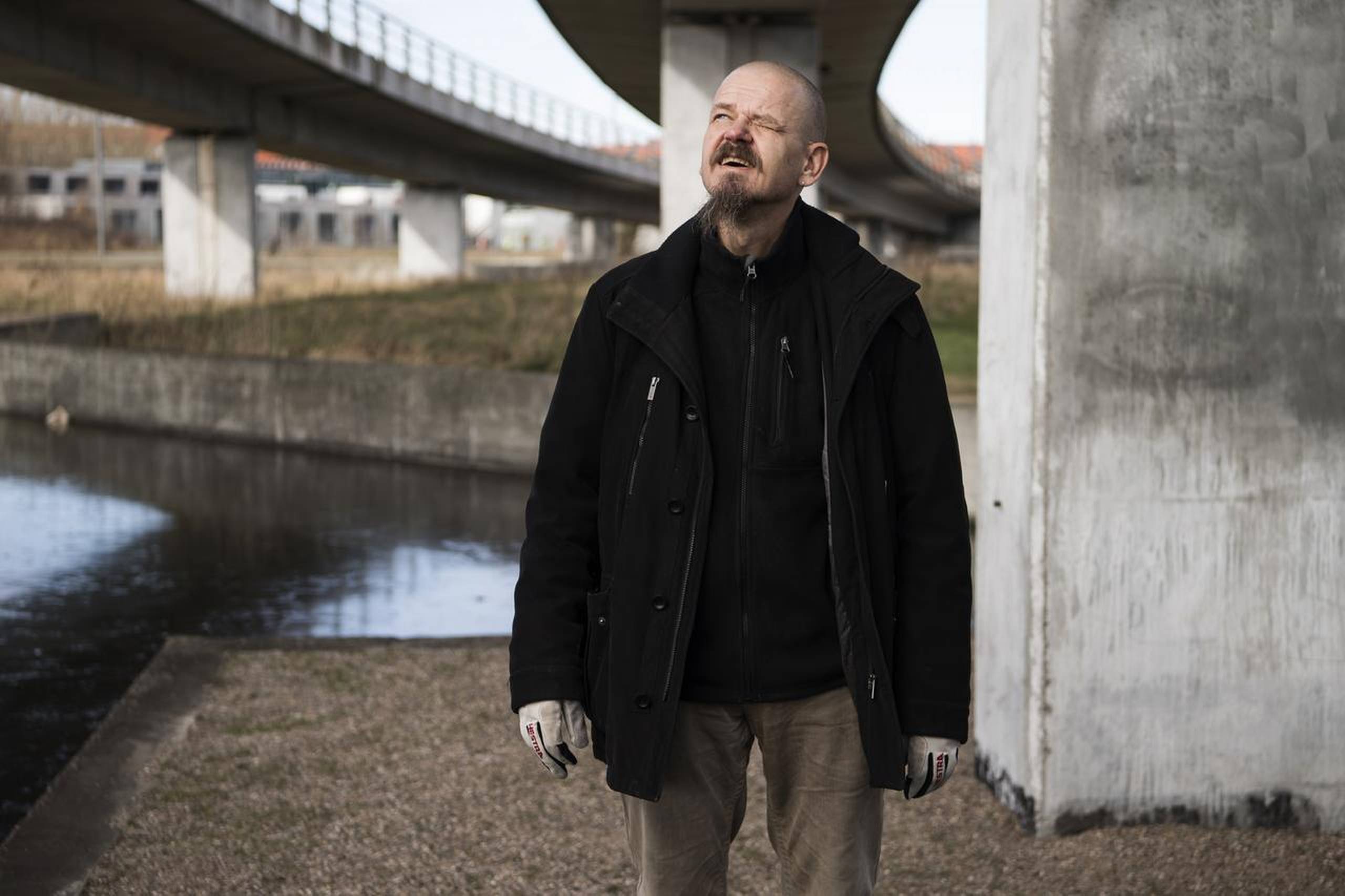 Kim Leine har overgået sig selv i ”Rød mand/Sort mand” . Foto: Gregers Tycho