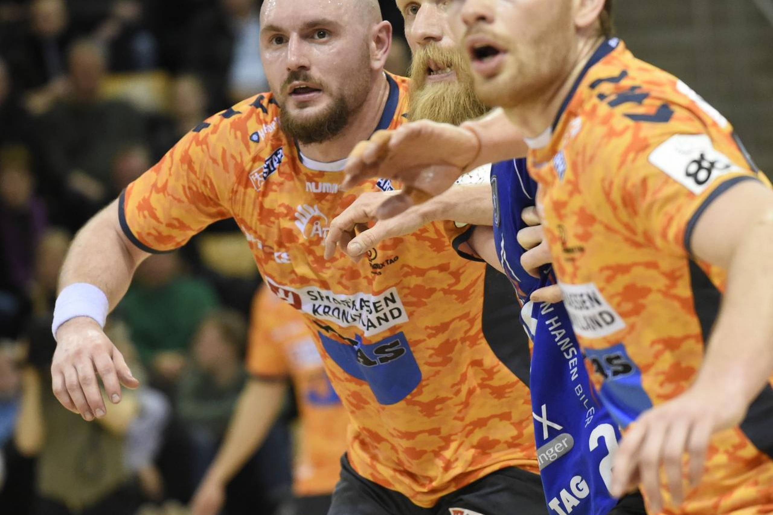 Århus Håndbold kontra Ribe-Esbjerg i Ceres Arena, Aarhus, tirsdag den 20. februar 2018. (Foto: Kim Haugaard/Scanpix 2018)