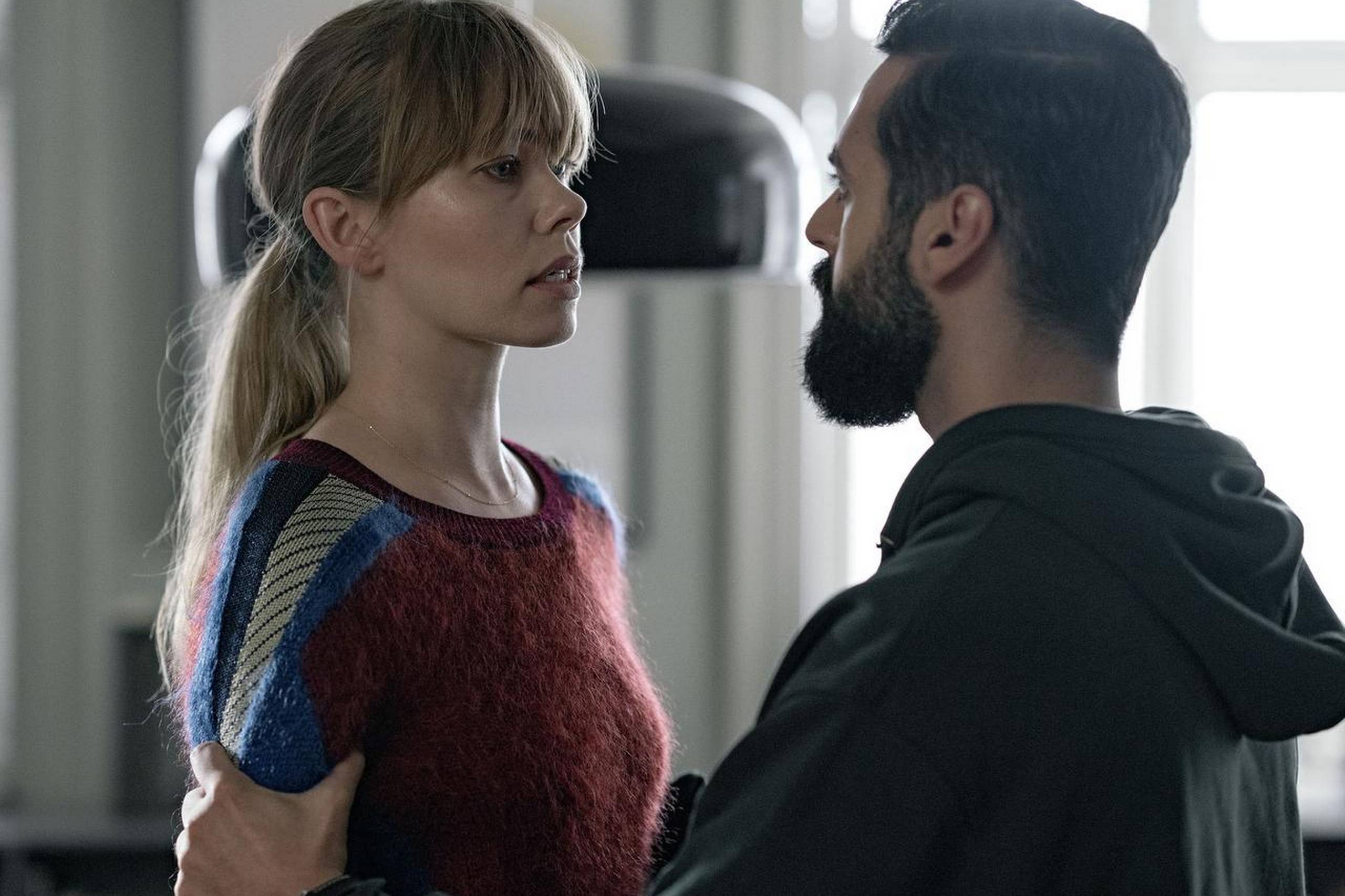 I ”Greyzone” beviser Birgitte Hjort Sørensen igen, at hun kan fremmane alle de følelser, hun bliver bedt om, så vi seere tror på hendes udsving og vil følge hende gennem tykt og tyndt. Foto: Agnete Schlichtkrull/TV 2