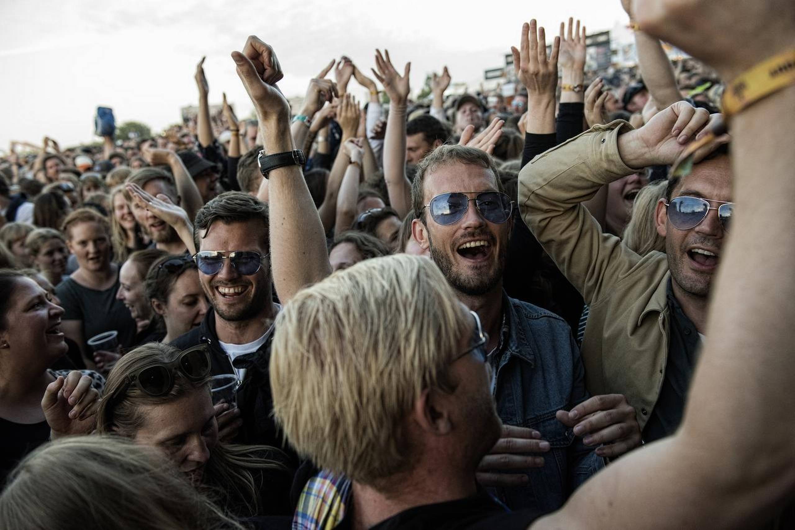 NorthSide festival 2017 i Aarhus Lørdag. Koncert med Thomas Helmig