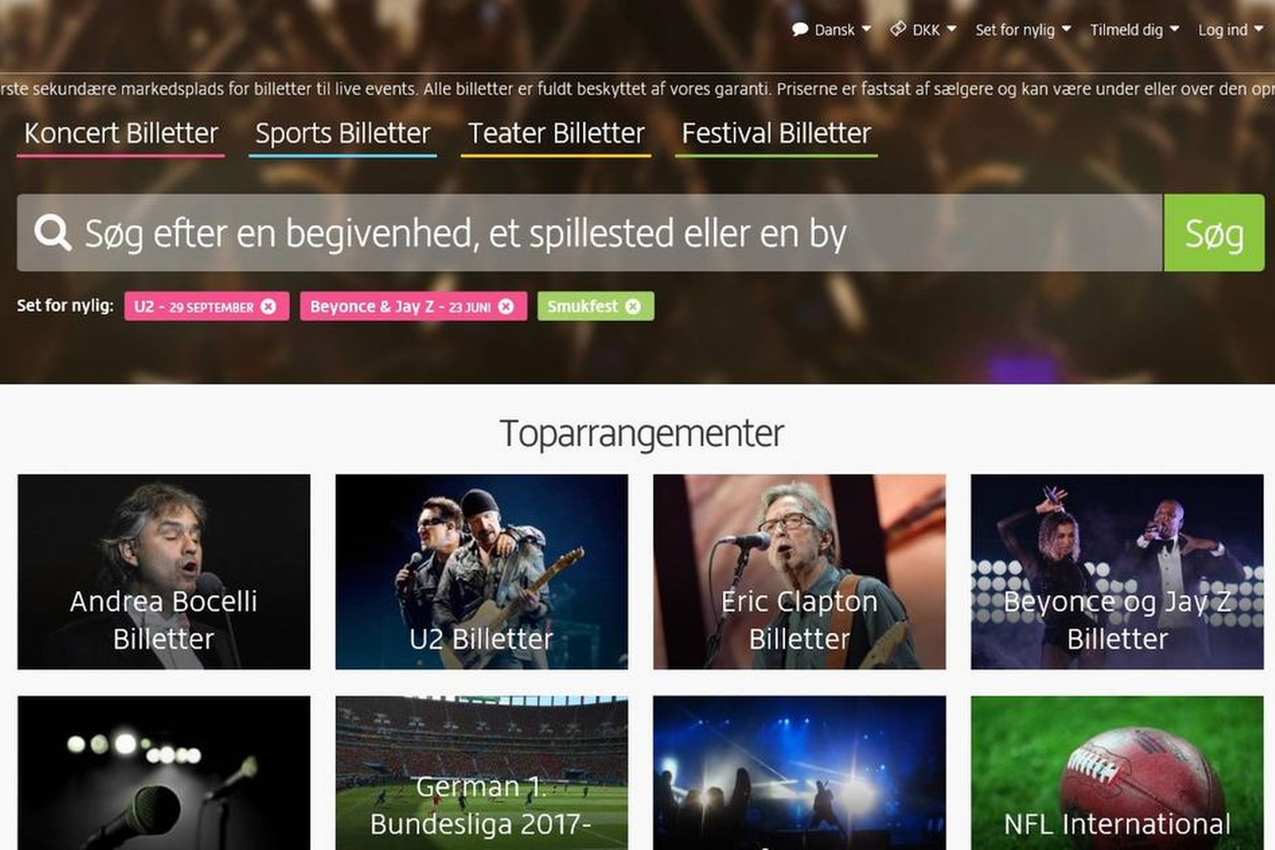 viagogo billedtekst