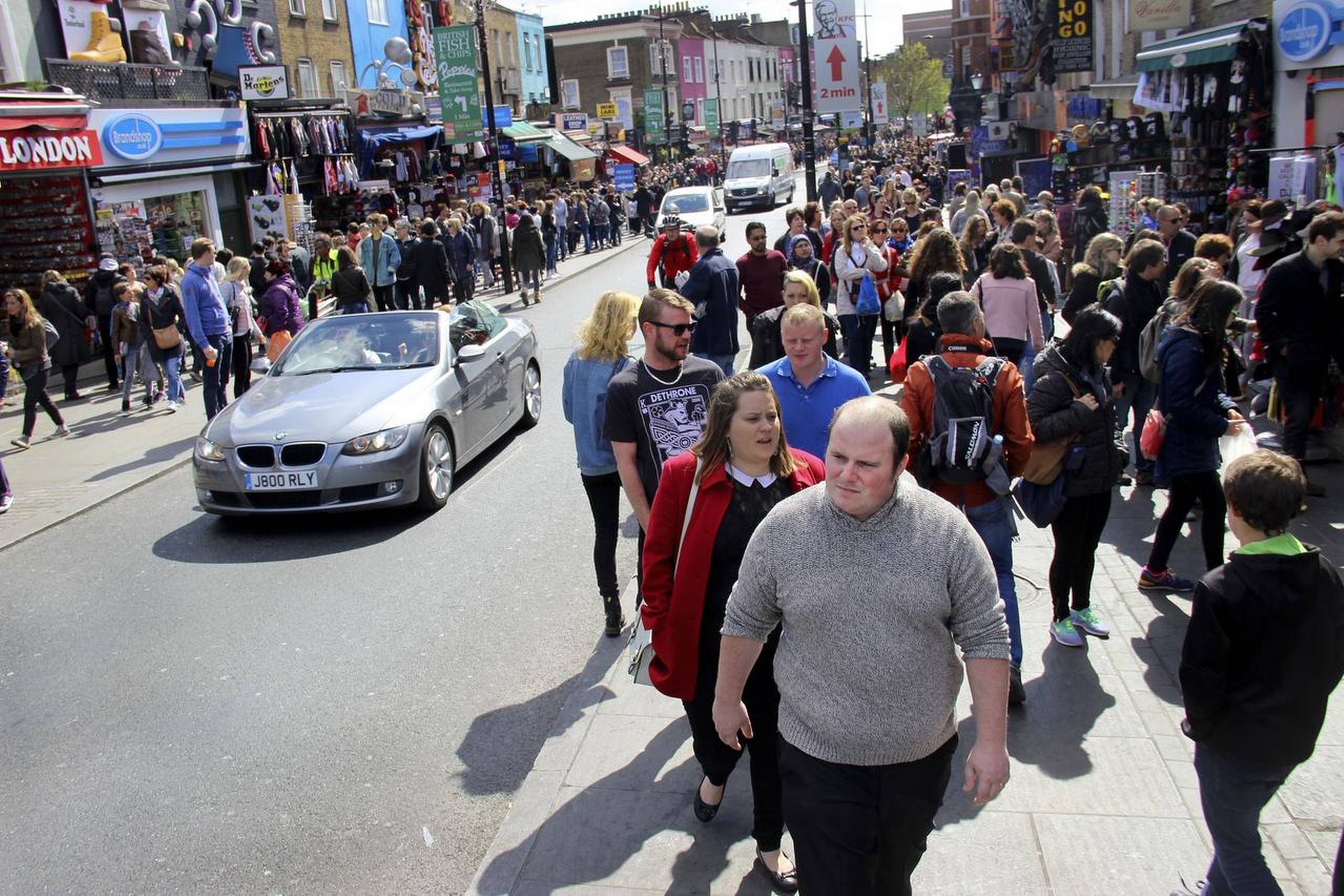 Camden Market har i over 25 år tiltrukket alle mulige typer. Foto: Thomas Linder Kamure Thomsen
