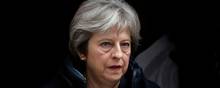 Den britiske premierminister, Theresa May, indgik i en 21-årig mands mordkomplot. Manden er nu blevet idømt fængsel på livstid. Arkivfoto: AP/Frank Augstein