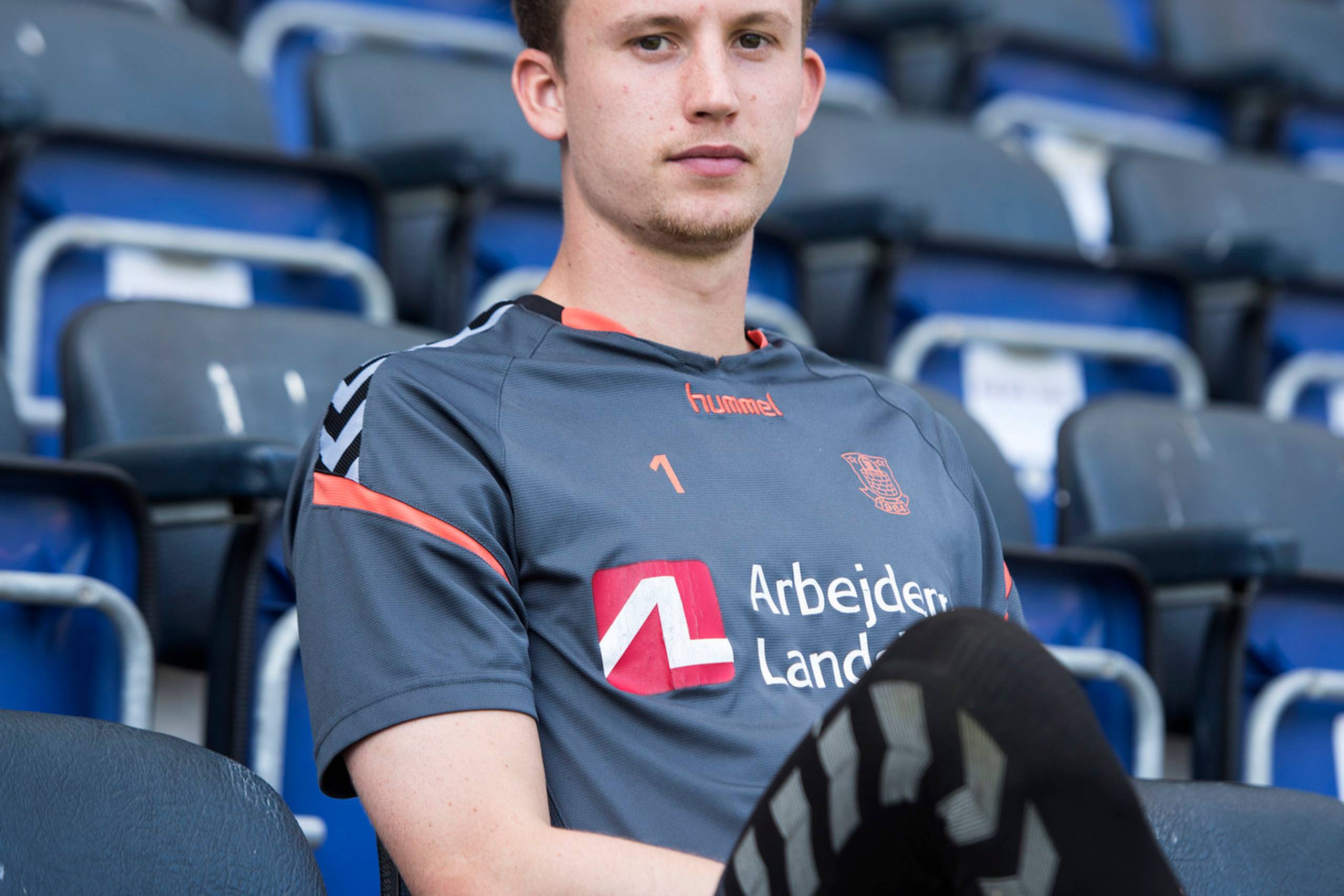 Frederik Rønnow tiltræder på en fireårig kontrakt i Frankfurt. Foto: Sofie Mathiassen/Ritzau Scanpix