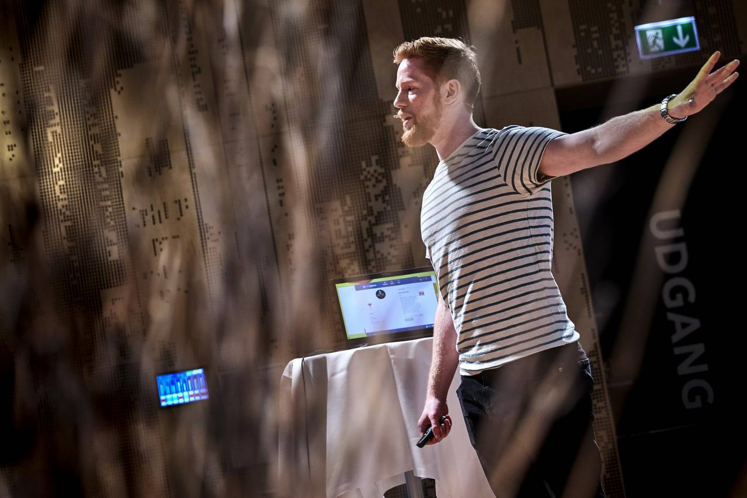 Oplæg om digitale børn og deres forældre v/ Christian Vorre Mogensen fra Center for Digital Pædagogik på Dokk1 i Aarhus, lørdag den 5. maj 2018