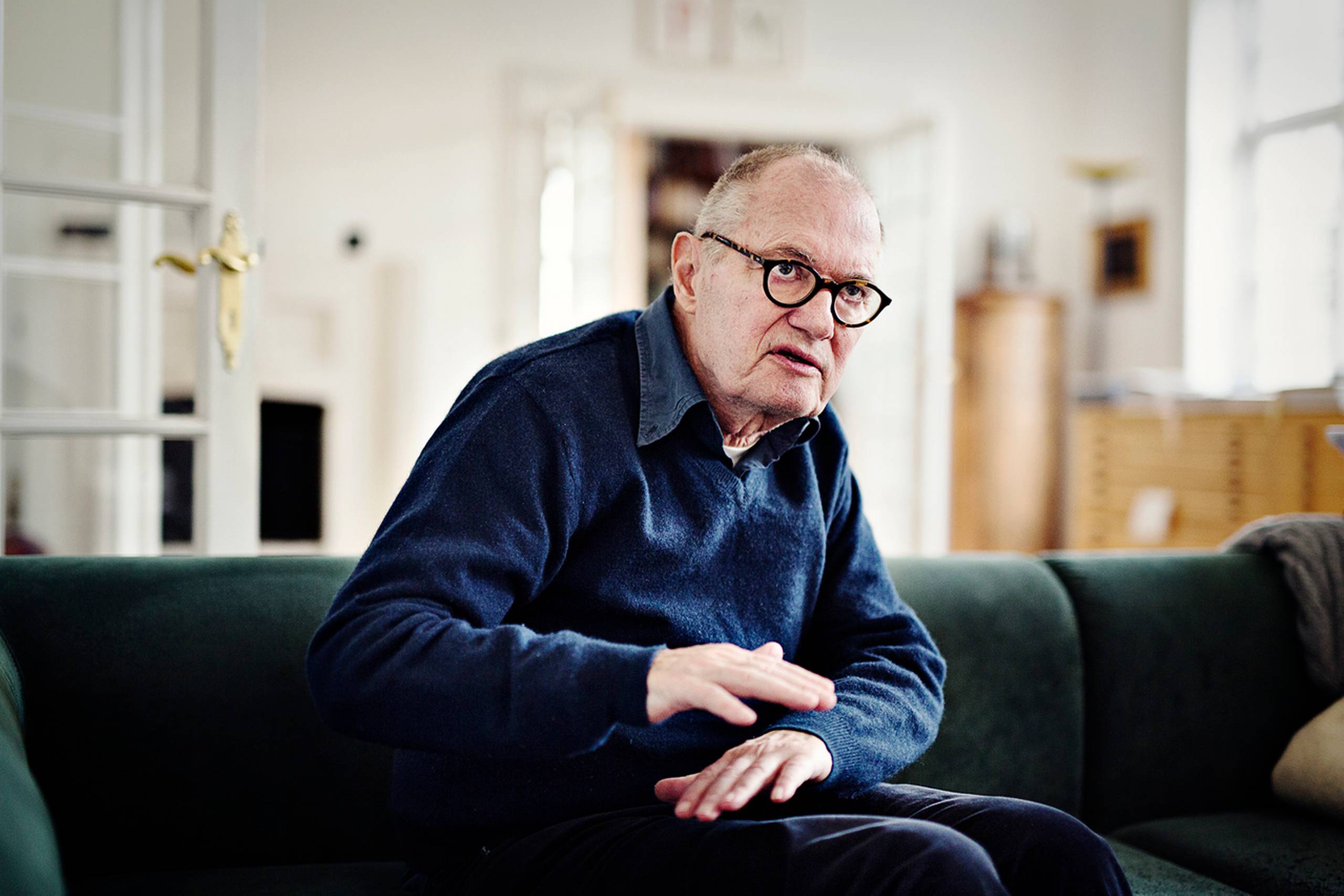 Per Kirkeby blev 79 år. Foto: Carsten Bundgaard